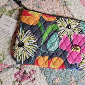 Vera Bradley jazzy blooms cosmetic